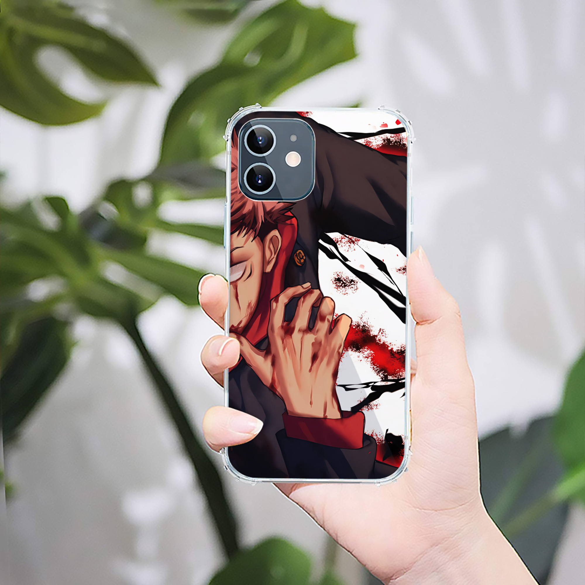（画像用） SPY×FAMILY间谍家家酒 【iPhone 12シリーズ対応】透明スマホケース（クリアソフトケース）